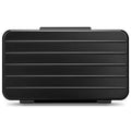 Portable Aluminum Cigar Humidor – IP65 Sealed, Cedar Lined, 200mm Travel Case
