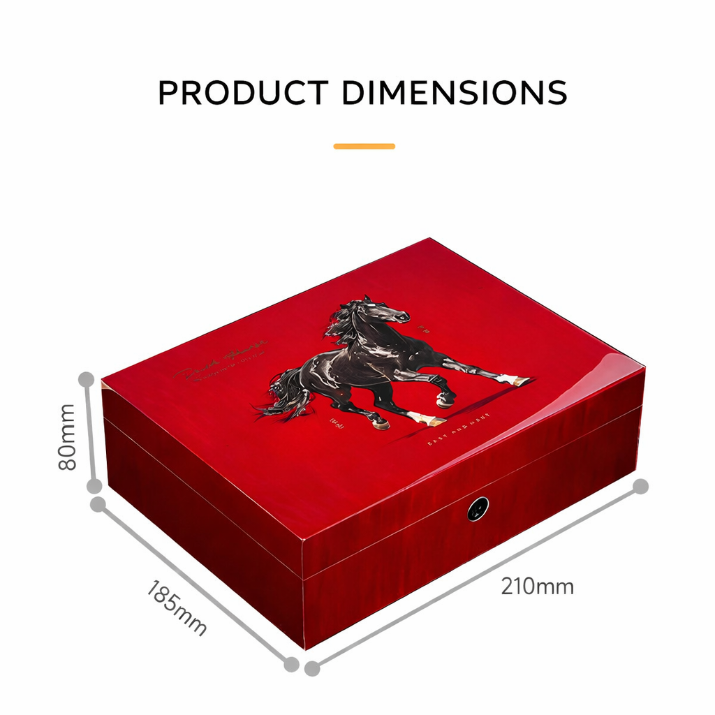 Crimson Stallion Humidor